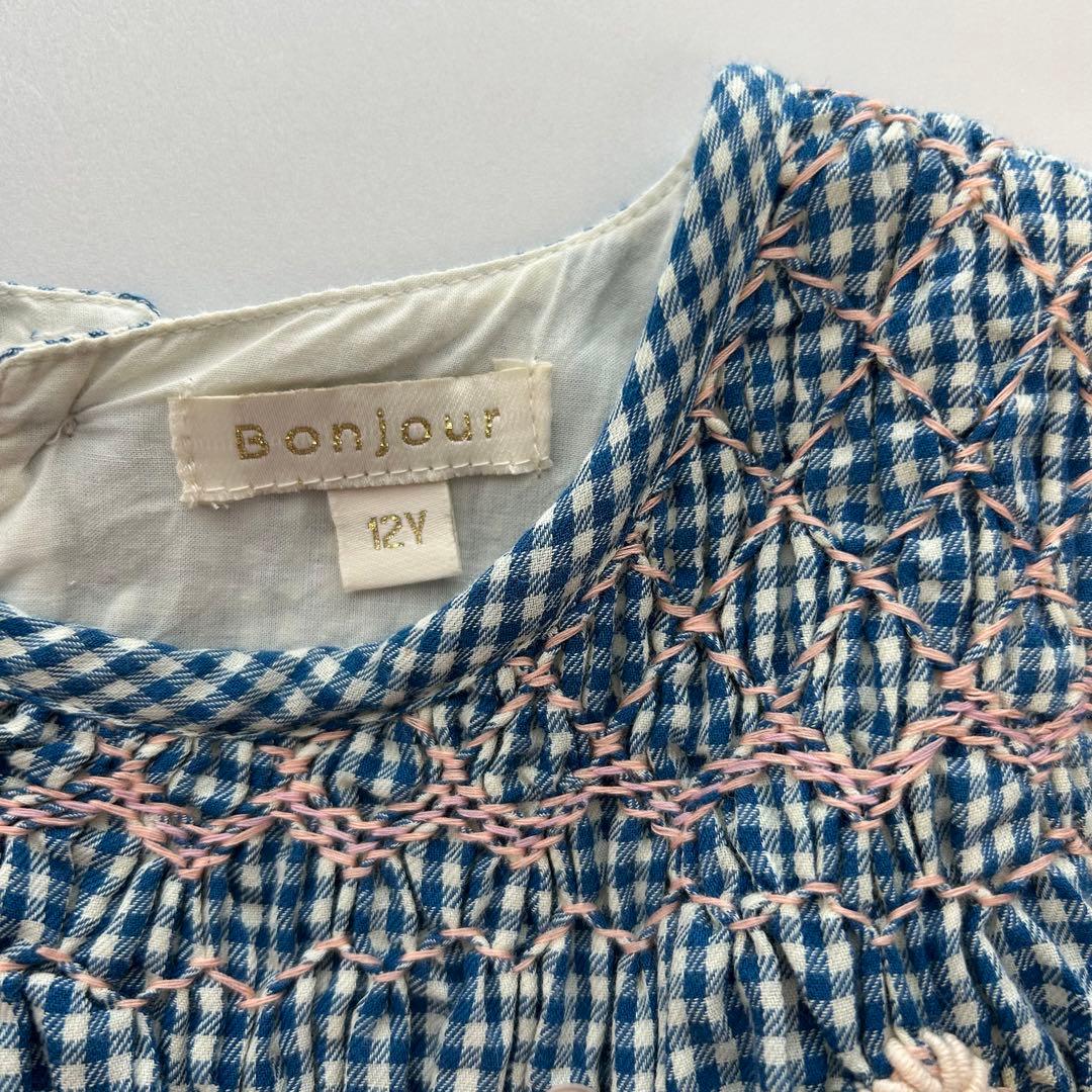 美品 bonjour diary ブラウス チュニック ワンピース