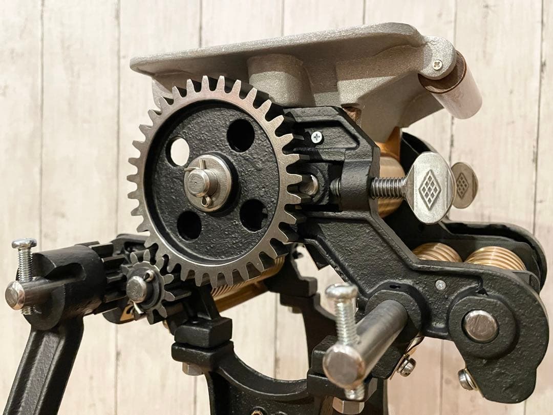 小野式製麺機　両刃　マットブラック　【2503-04】　説明書コピーあり