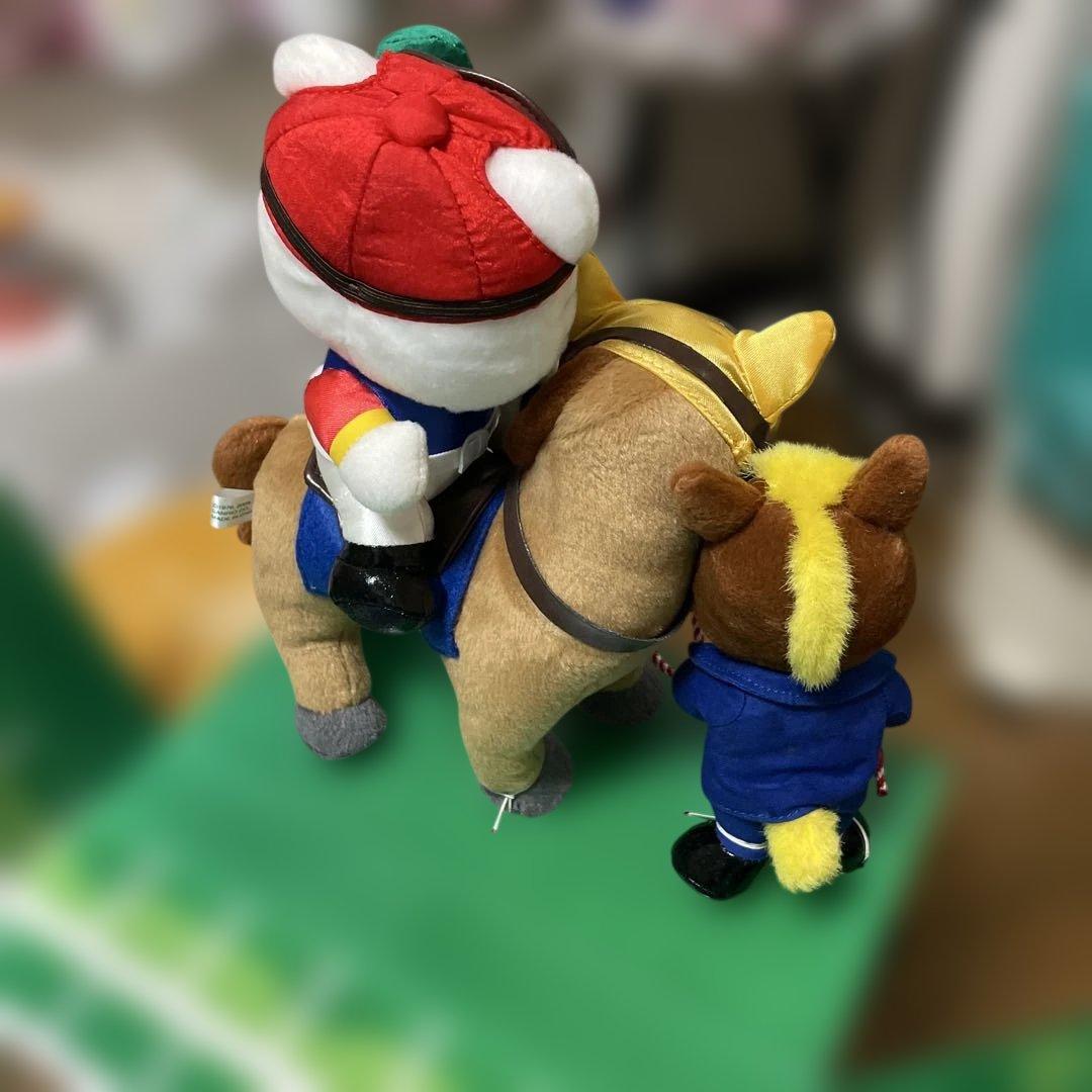 ま*る様 JRA 50th ANNIVERSARY ハローキティ ぬいぐるみ