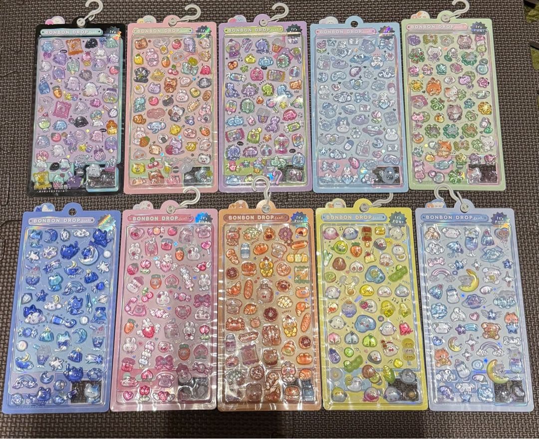 正規品 ボンボンドロップシール クーリア 10枚セット