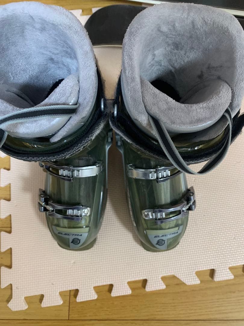 ショートスキー セット スキー板100センチ スキーブーツ 24〜24.5㎝