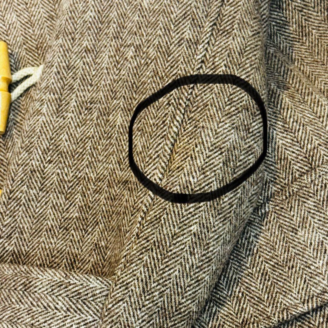 ETRE TOKYO エトレトウキョウ ロングダッフルコート ヘリンボーン