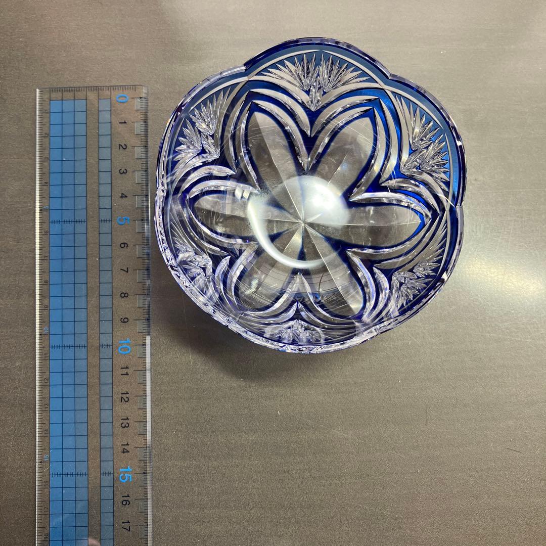 各務(カガミ)クリスタル 小鉢揃