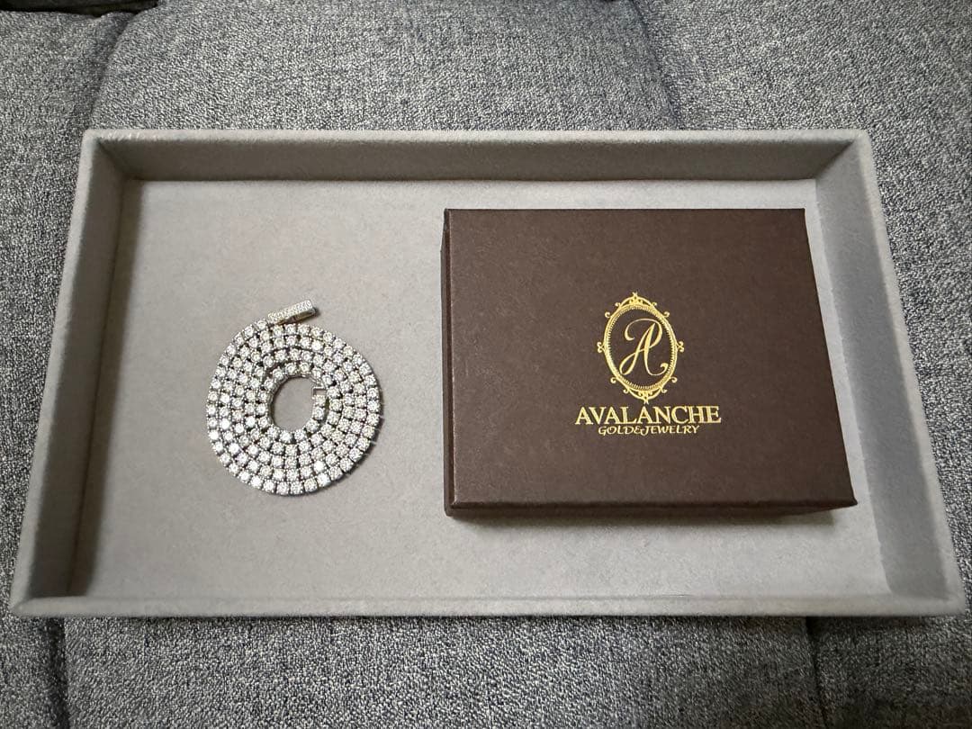 Avalanche アバランチ テニスチェーン 3mm 45cm