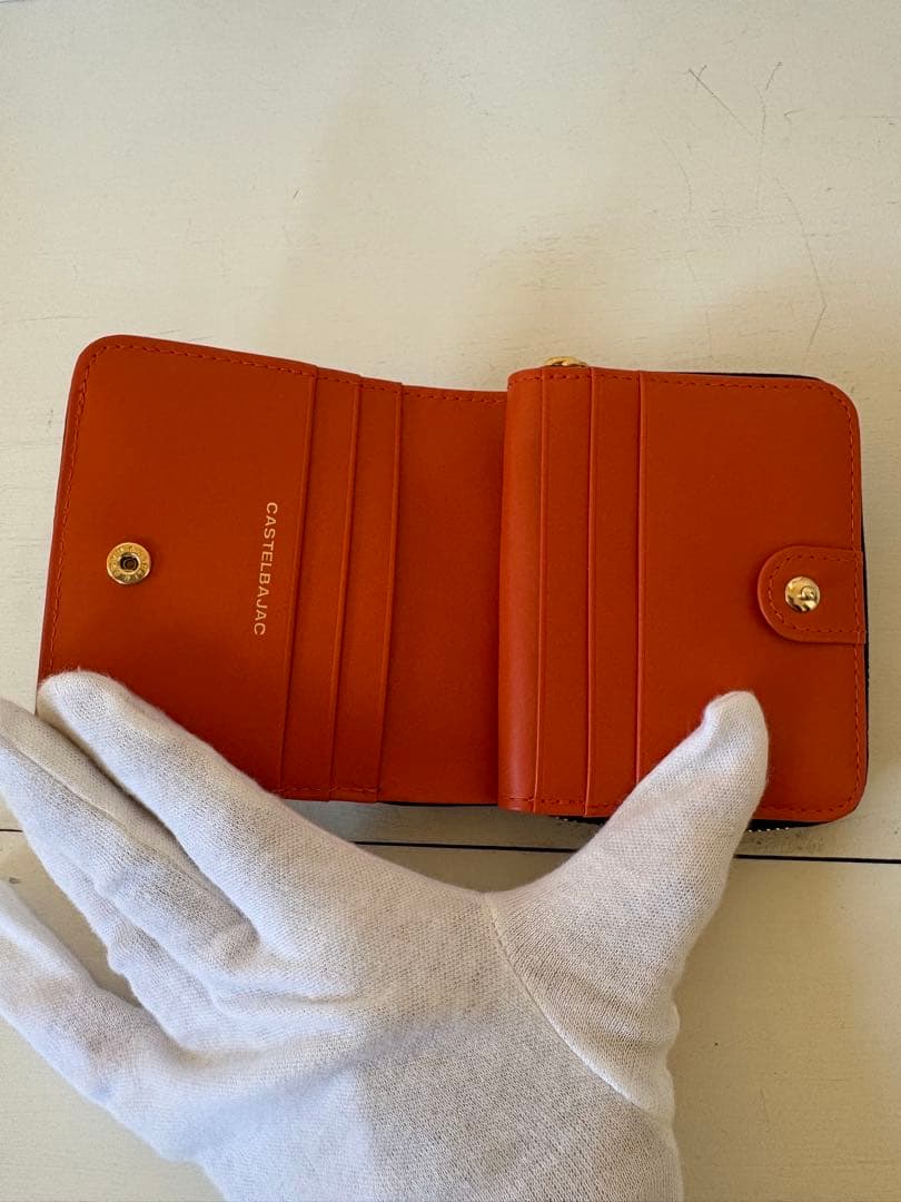 O. Rayk様【新品】CASTELBAJAC 二つ折り財布 ブラック