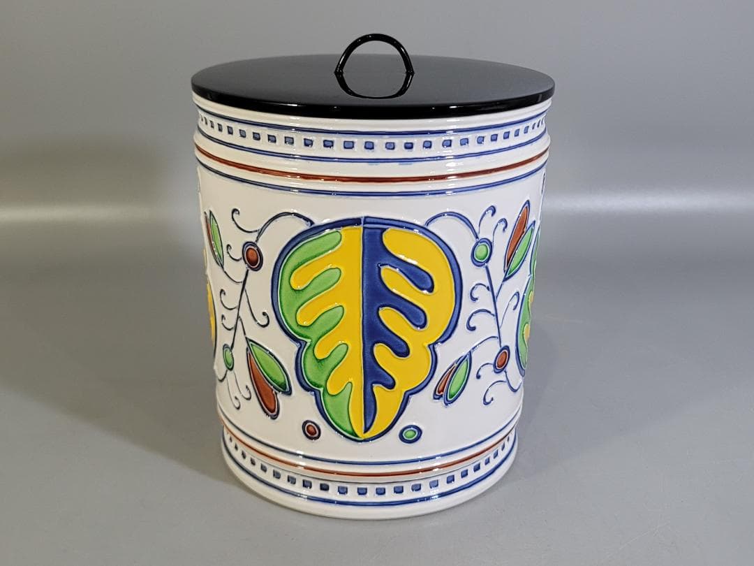 DT364 茶道具 中村翠嵐作 コウチ オランダ写 水指 共箱 美品