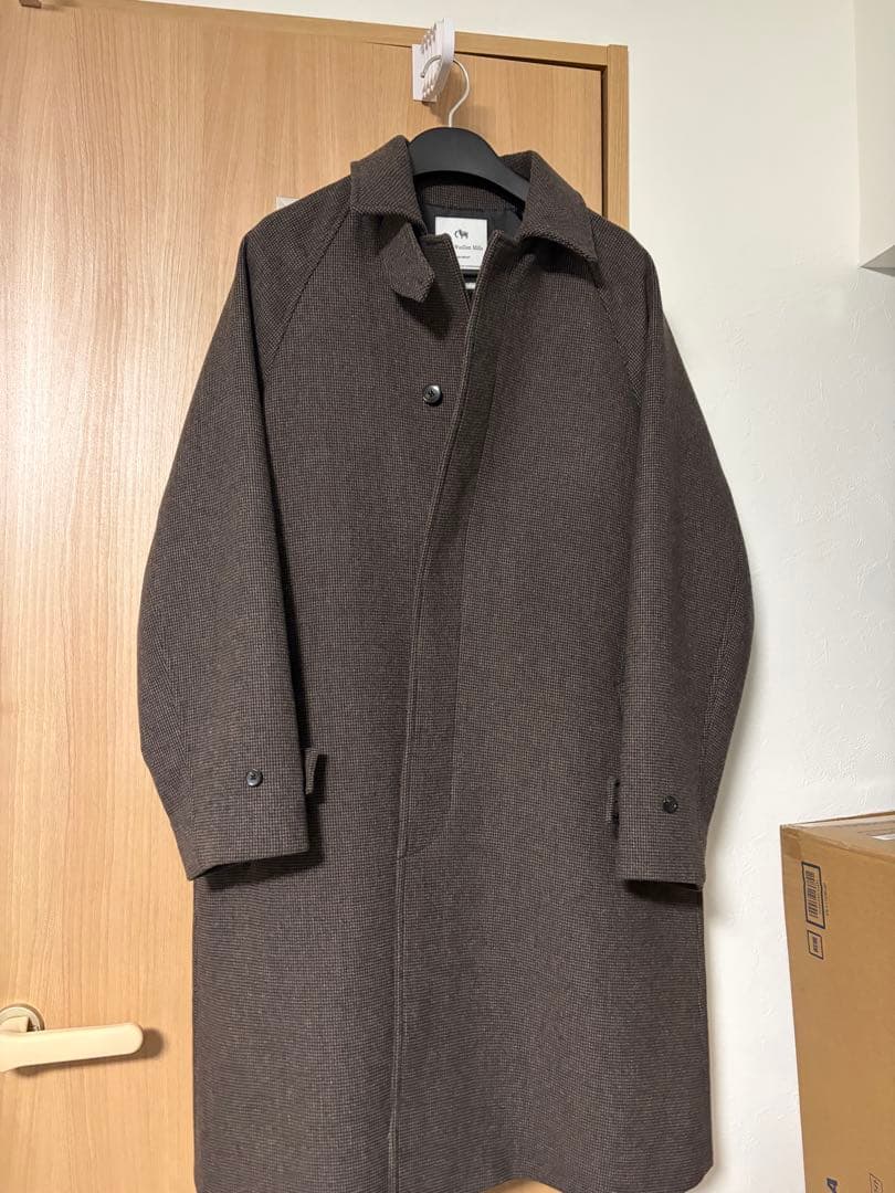 2025/12購入　アーバンリサーチ ウールメルトンステンカラーコート　M