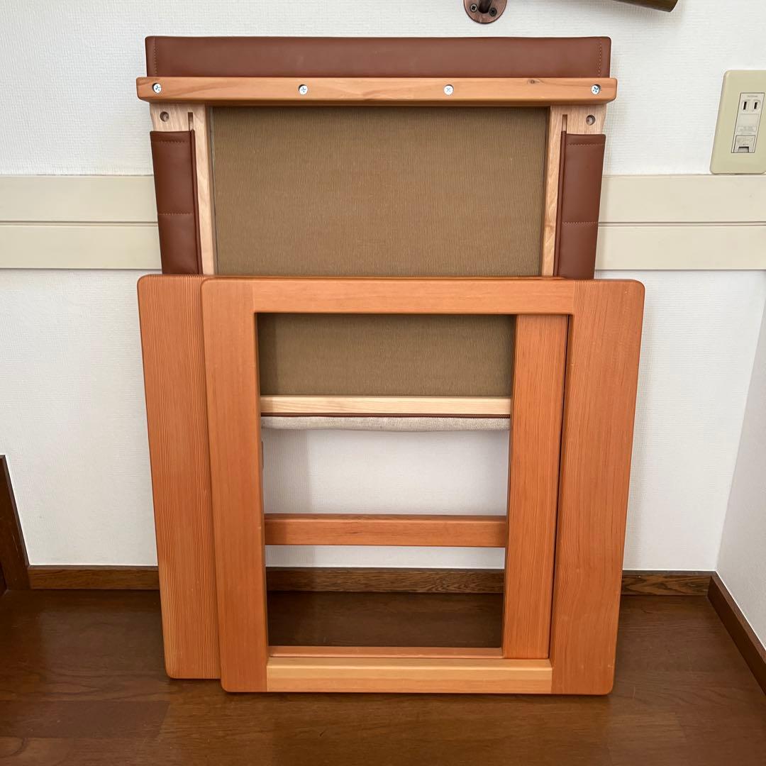 吉村順三　たためる椅子(レザー)