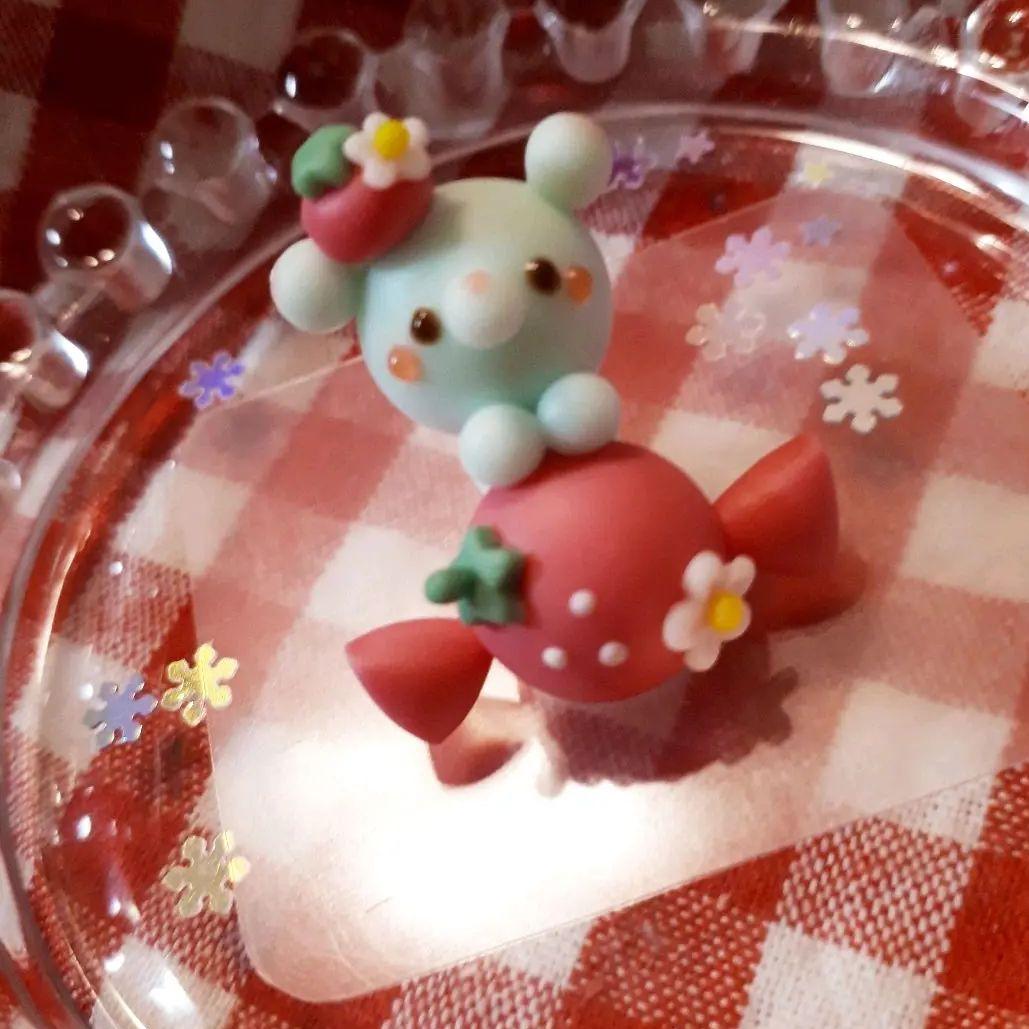 苺キャンディ♡くま