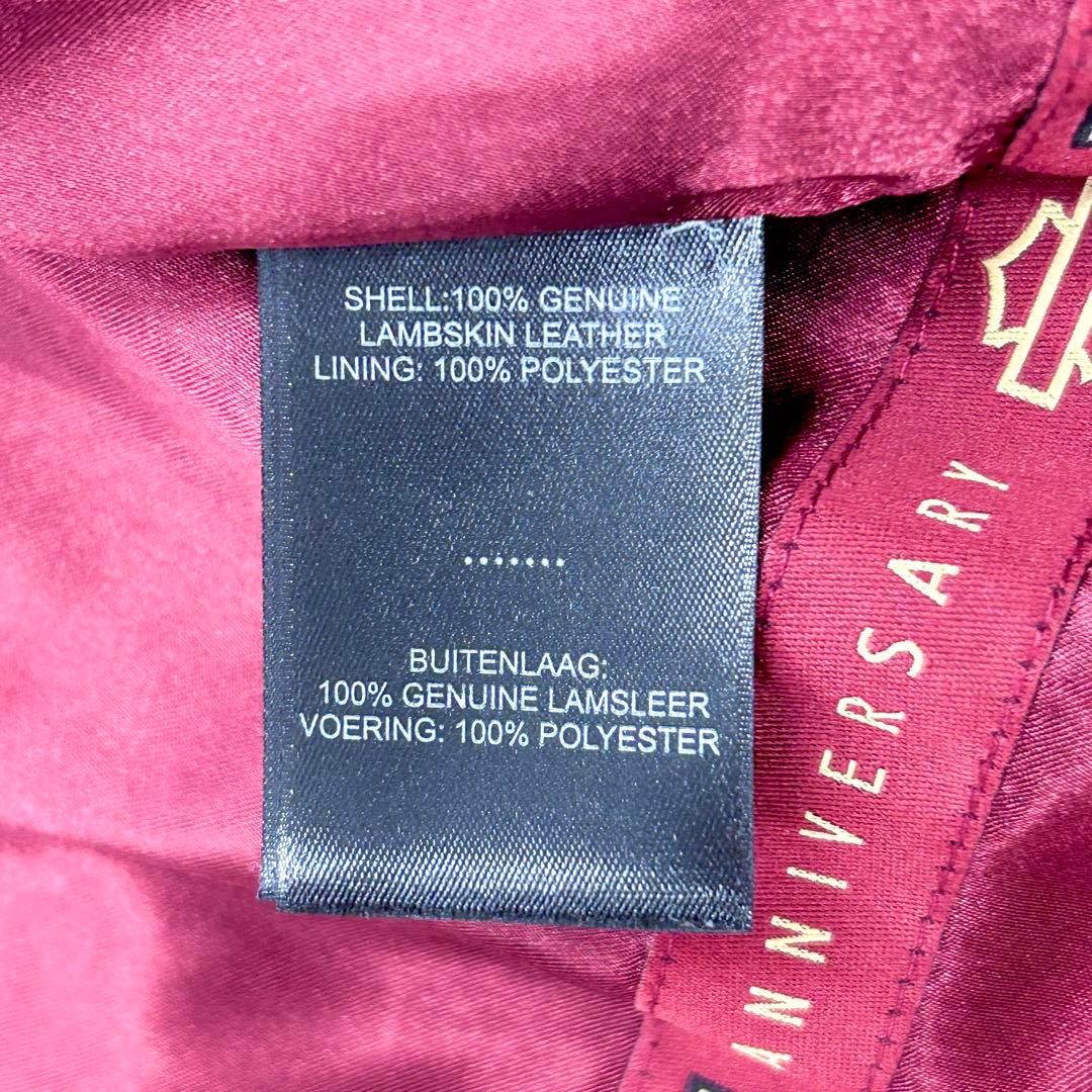 【状態S】 120周年記念 ハーレーダビットソン ダブル レザージャケット M