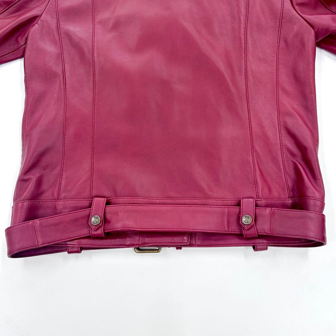 【状態S】 120周年記念 ハーレーダビットソン ダブル レザージャケット M