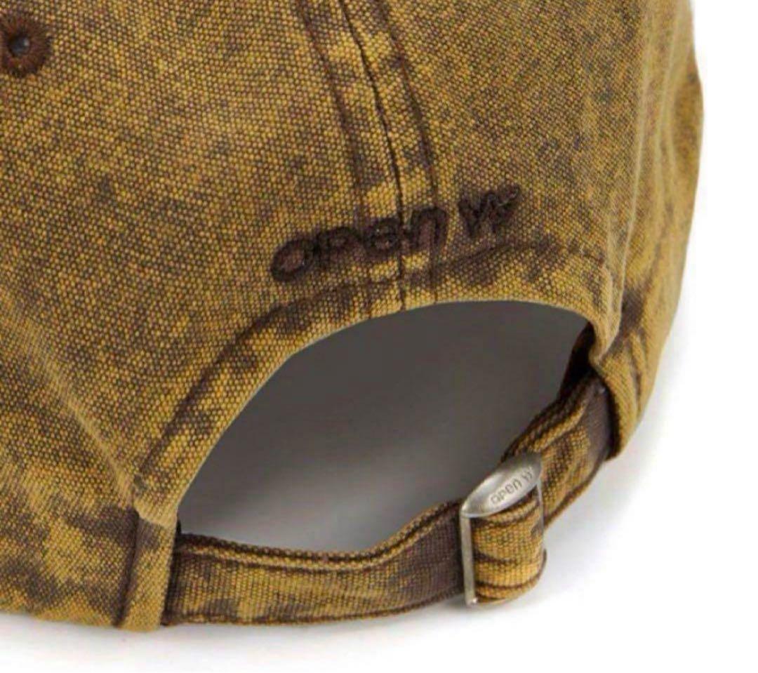 open yy オープンワイワイ YELLOWISH BROWN キャップ 帽子