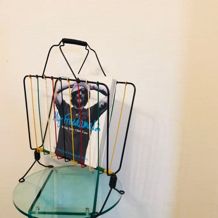 50's vintage マガジンラック