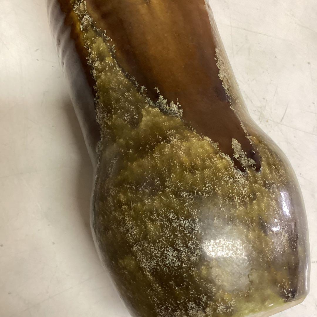 九谷焼　昭一郎　花瓶　陶器　花入　インテリア　和室　置き物　（I 100）