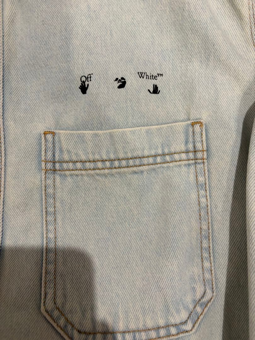 Off-White オフホワイト デニムシャツ 新品未使用 XL