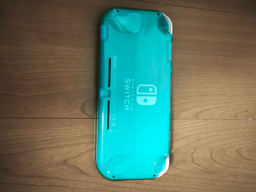 Nintendo Switch Lite 保護フィルム 保護ケース付 ターコイズ