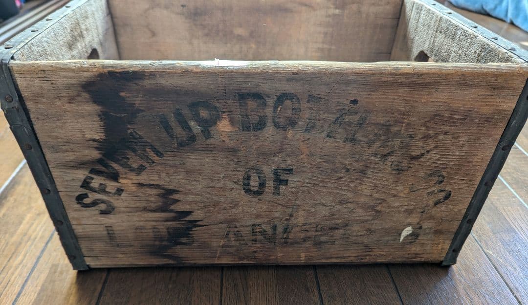 60s〜 usa ヴィンテージ 7up 木箱