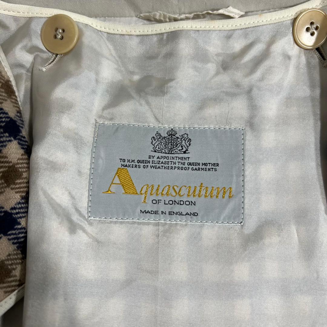 Aquascutum アクアスキュータム　ステンカラーコート　ライナー付き