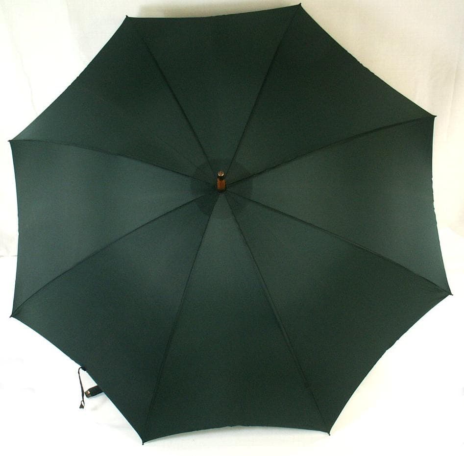 英国製 フォックスアンブレラズ 傘 ナイロン　バンブー　モスグリーン メンズ
