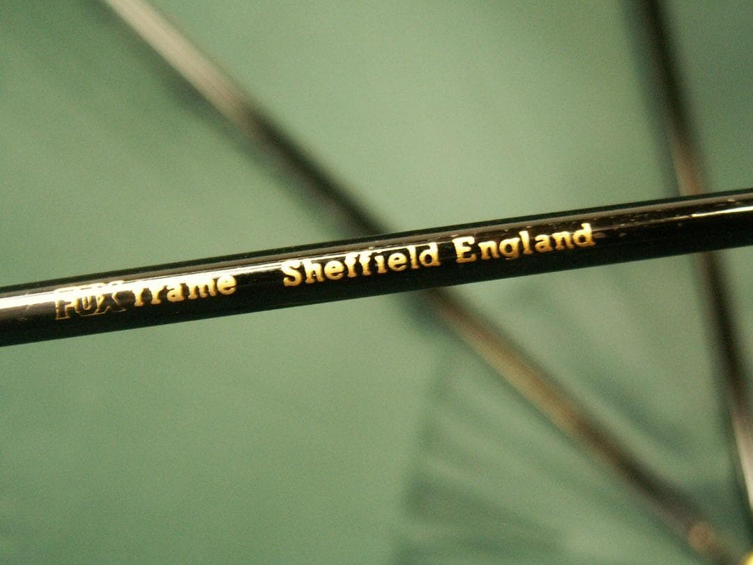 英国製 フォックスアンブレラズ 傘 ナイロン　バンブー　モスグリーン メンズ