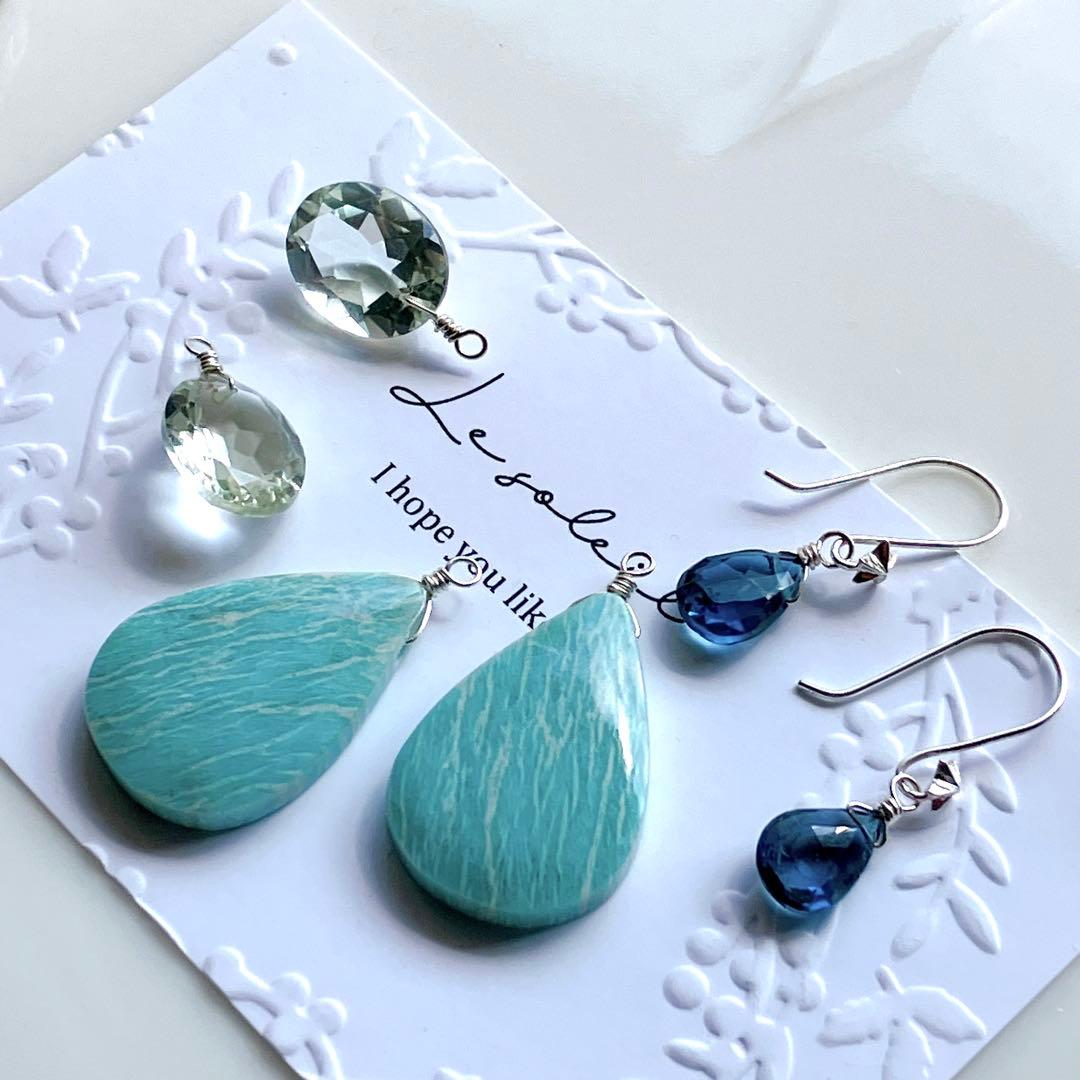 Kaya◆silver925✧着せ替えピアス✧3ペア