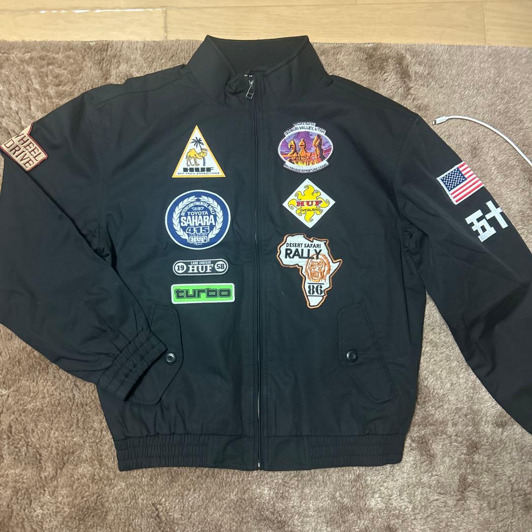 【超美品新品未使用】HUF トヨタランドクルーザー オーバーランドジャケット M