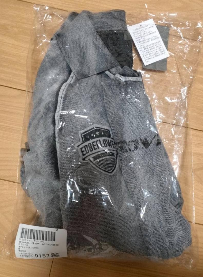 【CLEL】ヘビーウェイト ヴィンテージデザインゲームTシャツ M ホワイト系