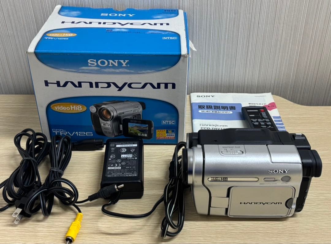 SONY ソニー ハンディカム CCD-TRV126 ビデオカメラ