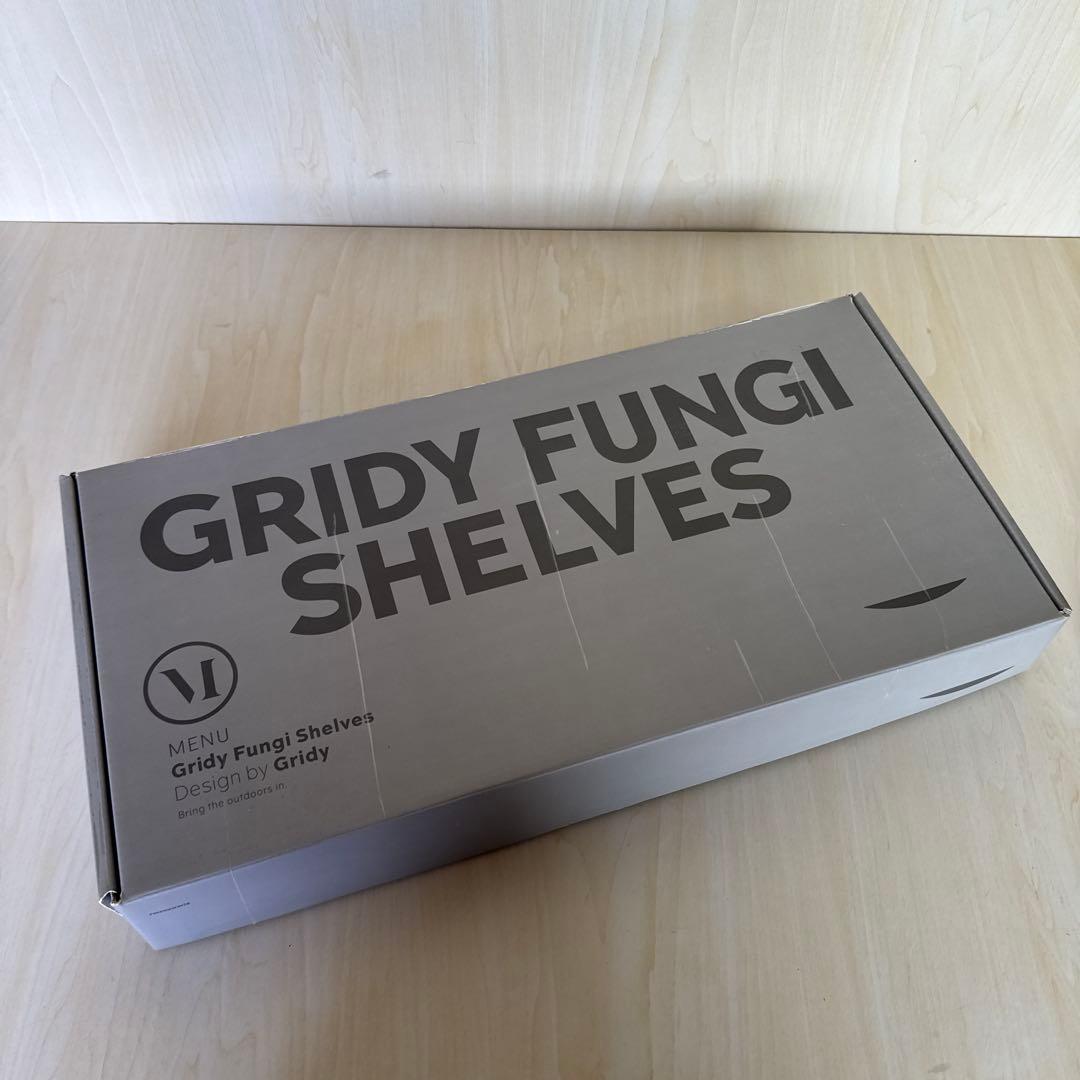 menu ダークブラウン 半月型木製ラック　Lサイズ