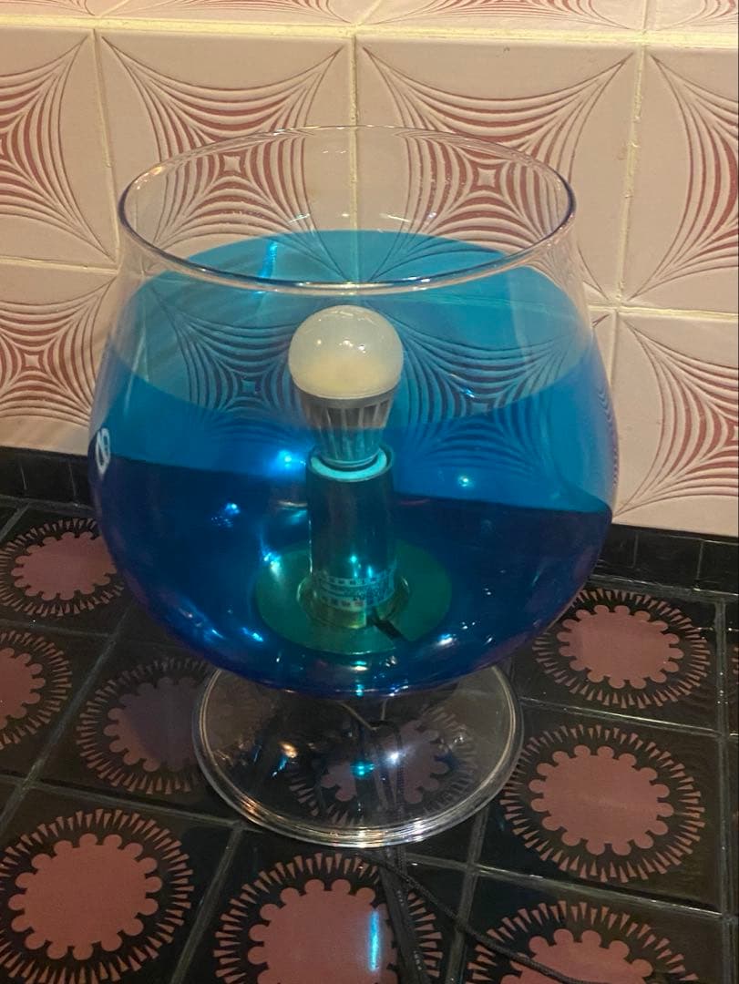 昭和レトロ 照明 コンセント 青 ブルー 松下電工 ヴィンテージ ナショナル