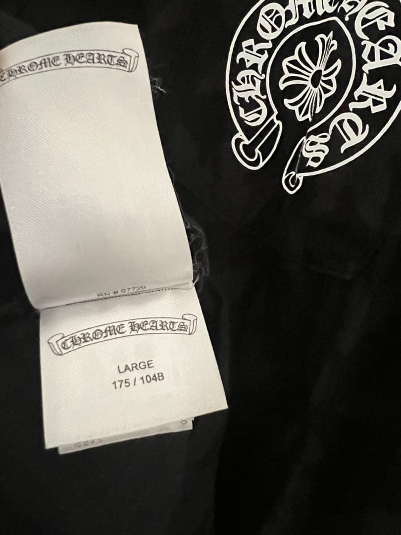 マ*ロ様 クロムハーツ グレイブヤードセメタリークロスロングスリーブ　Lサイズ