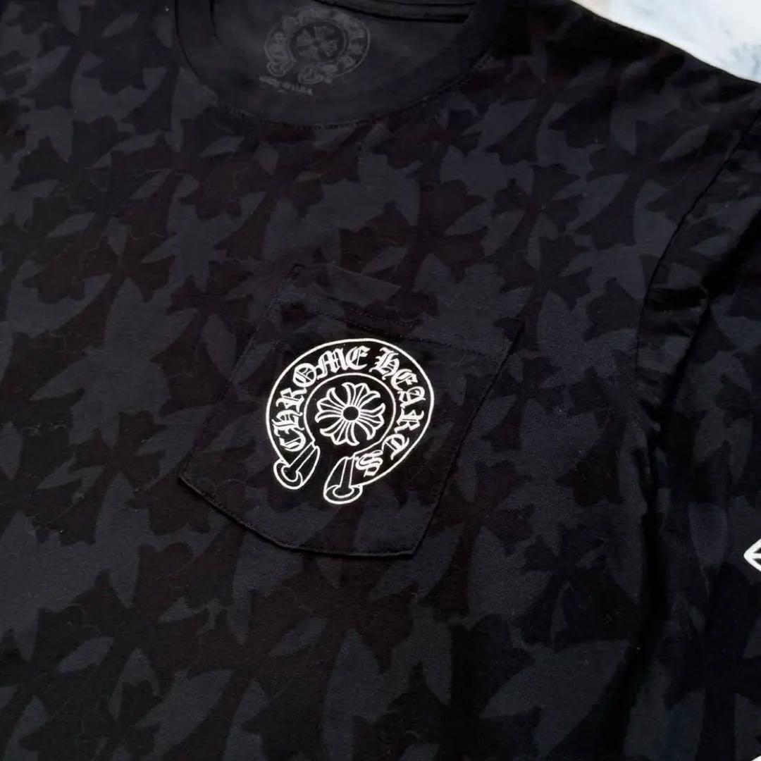 マ*ロ様 クロムハーツ グレイブヤードセメタリークロスロングスリーブ　Lサイズ