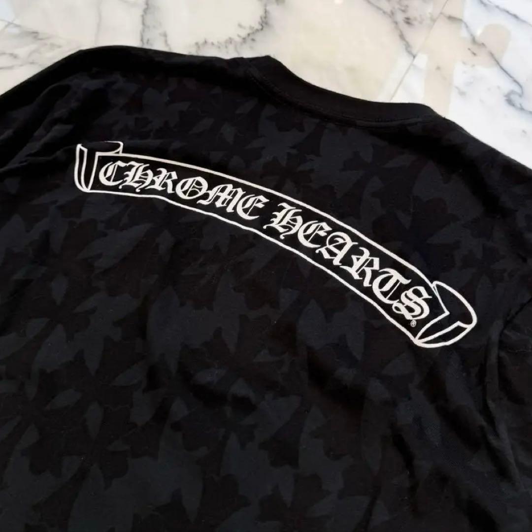 マ*ロ様 クロムハーツ グレイブヤードセメタリークロスロングスリーブ　Lサイズ