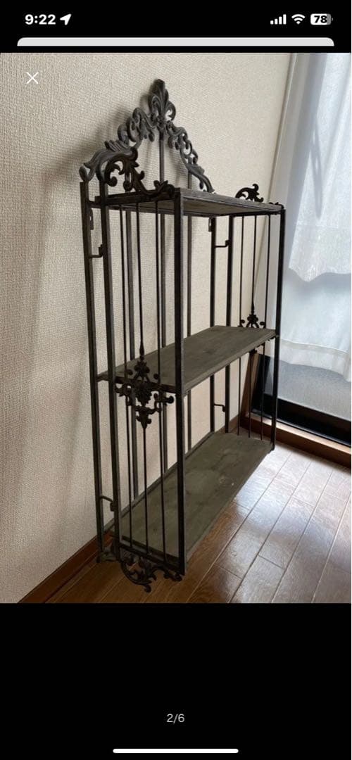 アンティーク　飾り棚