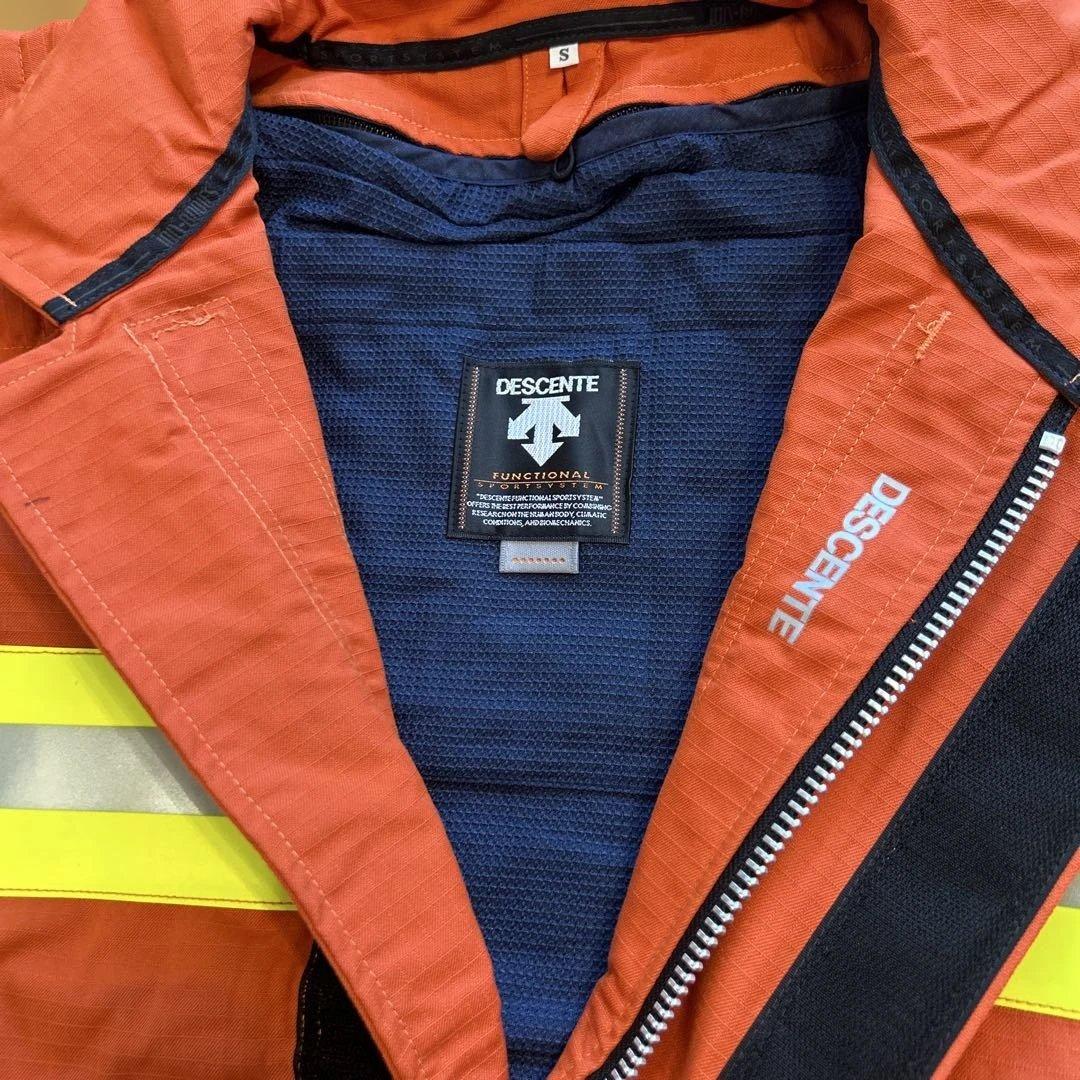 超希少デサント正規品　防火服/上下セット/消防服