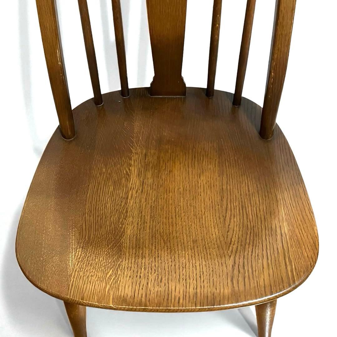 【良品】飛騨産業 キツツキ ボウバックウィンザーチェア　2脚セット②