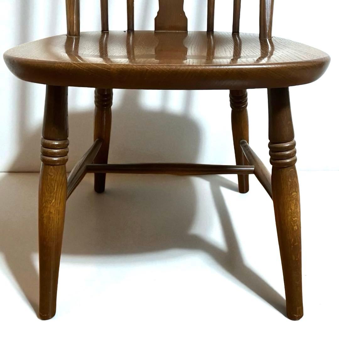 【良品】飛騨産業 キツツキ ボウバックウィンザーチェア　2脚セット②