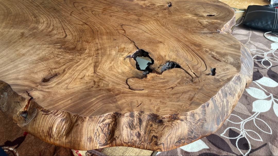 座卓 天然檜 一枚板 大型 幅約170cm ローテーブル アンティーク家具
