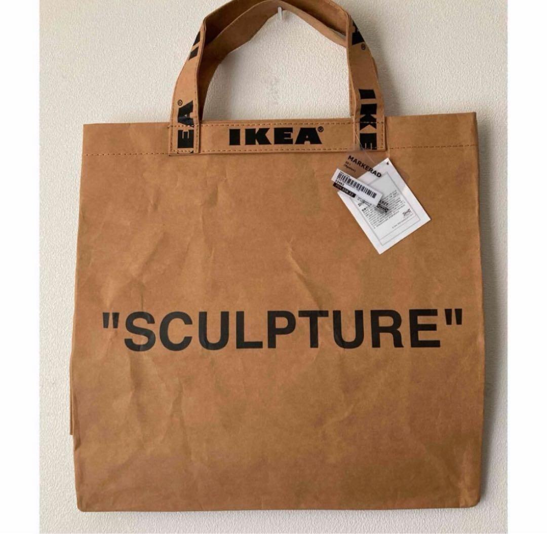 【未使用】M/L 2枚セット IKEA x OFF-WHITE バッグ