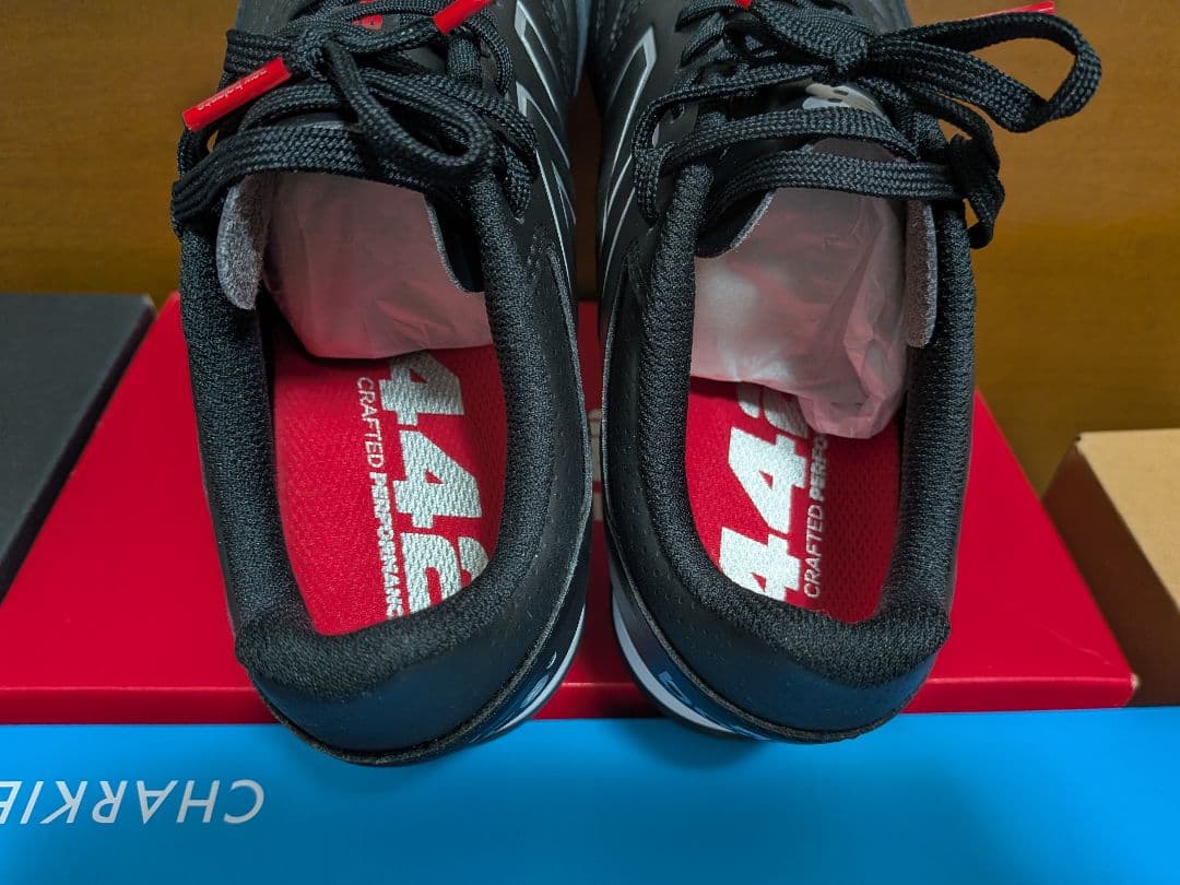 New Balance サッカーシューズ ブラック 日本製