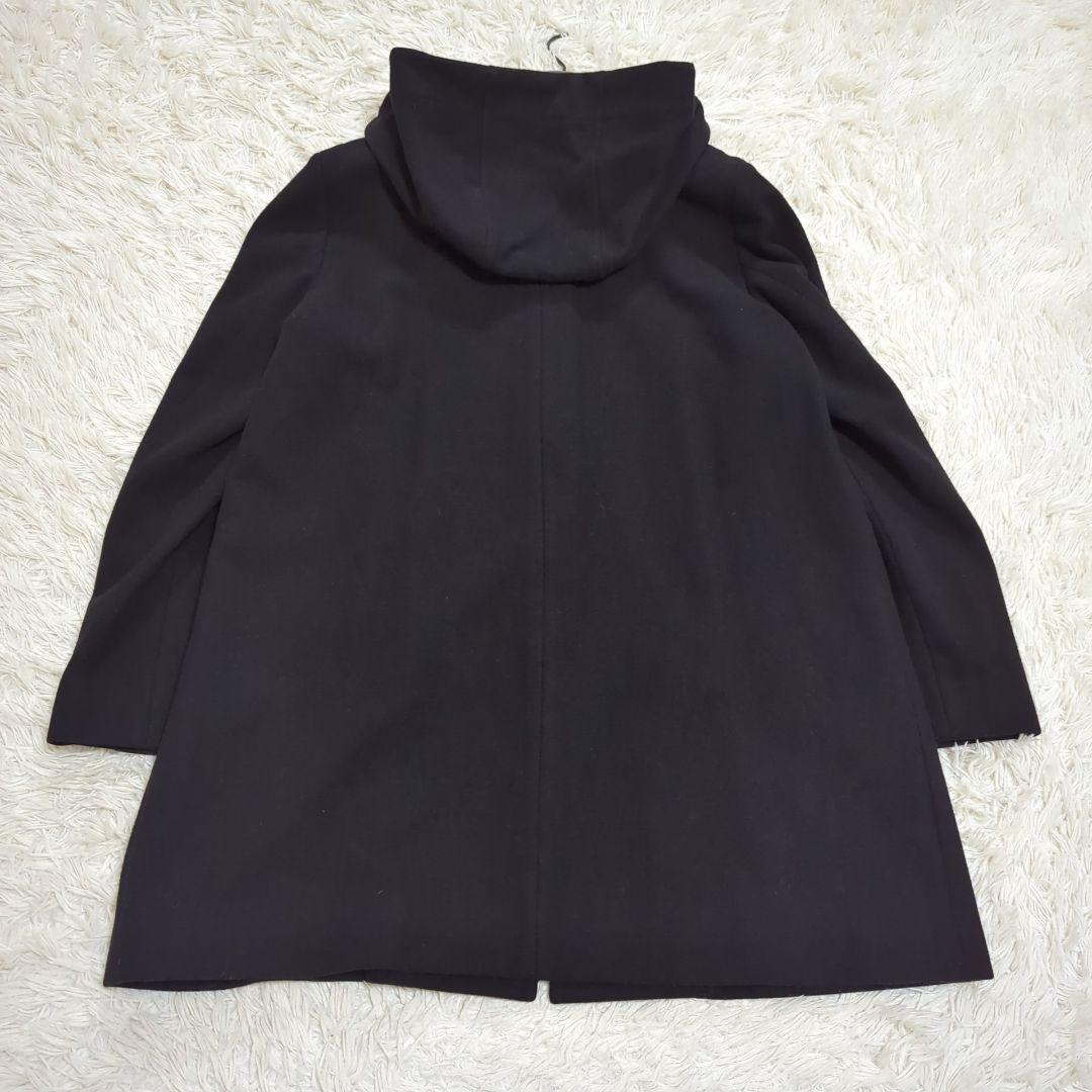 希少44 クリストン マッキントッシュロンドン フーデッドコート ブラック