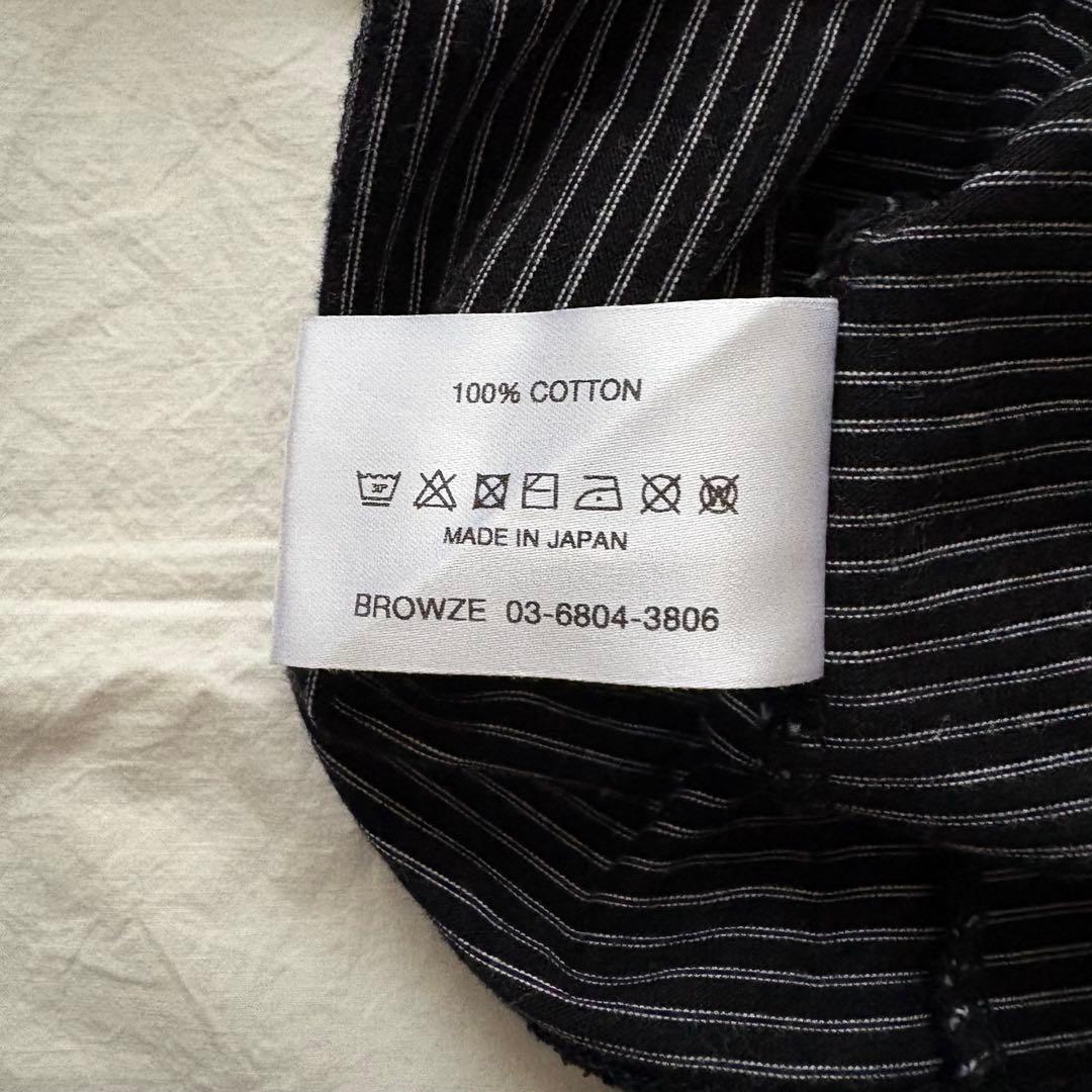 ENNOY L/S Border T-Shirt (BLACK×WHITE)