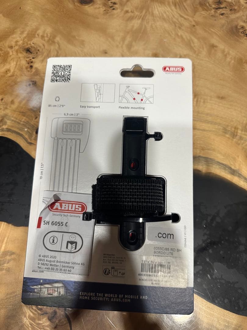 ABUS 新品　BORDO 6055C LITE 鍵