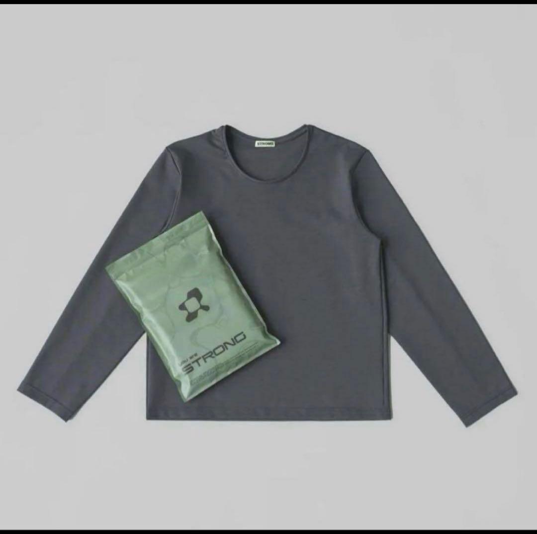 STRONG PACK TEE GREY S サイズ ours
