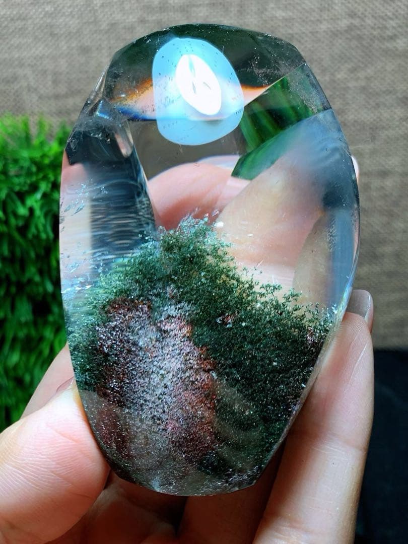 ⭐︎【天然】ガーデン クォーツ 置物 183.4g