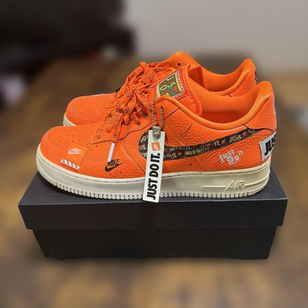 美品　ナイキ エア フォース 1 '07 プレミアム JUST DO IT