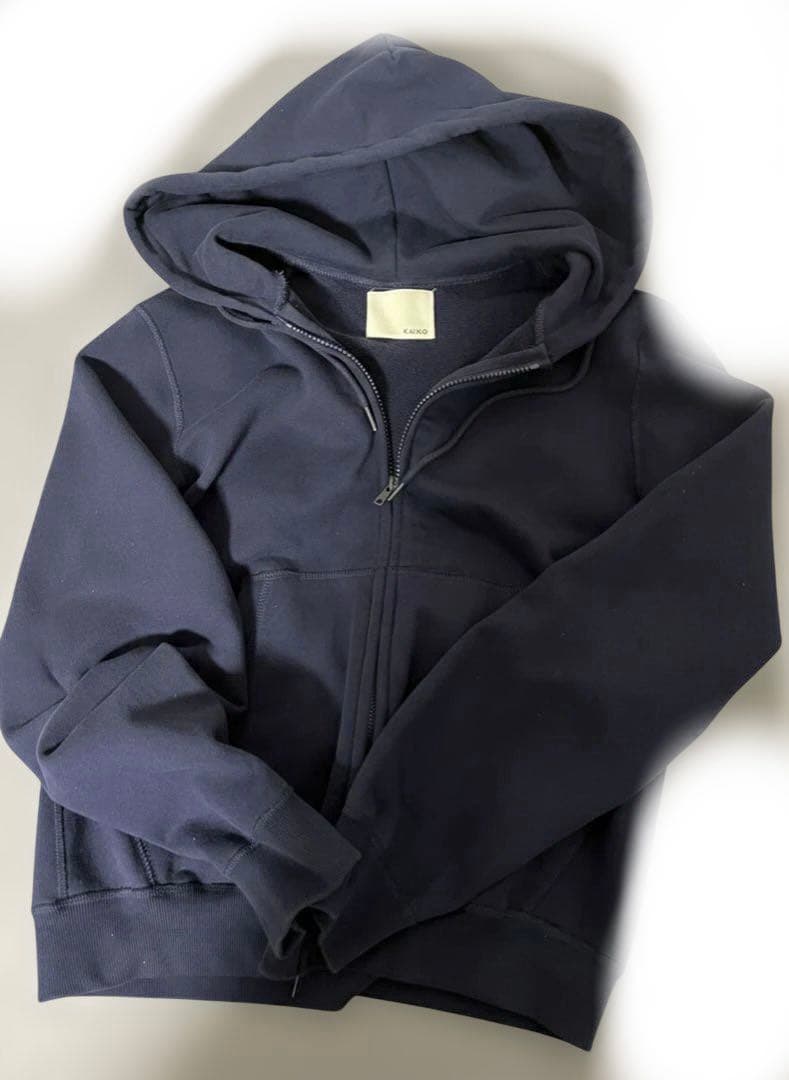 トップス KAIKO Double zip parka \"NAVY\" size3