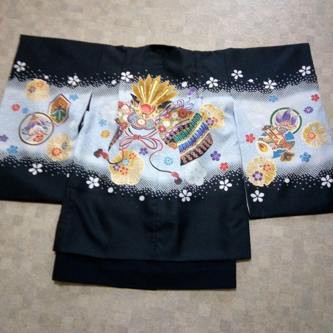 『ma-rimo』美品です【七五三5歳用】羽織袴セット『小物付き』