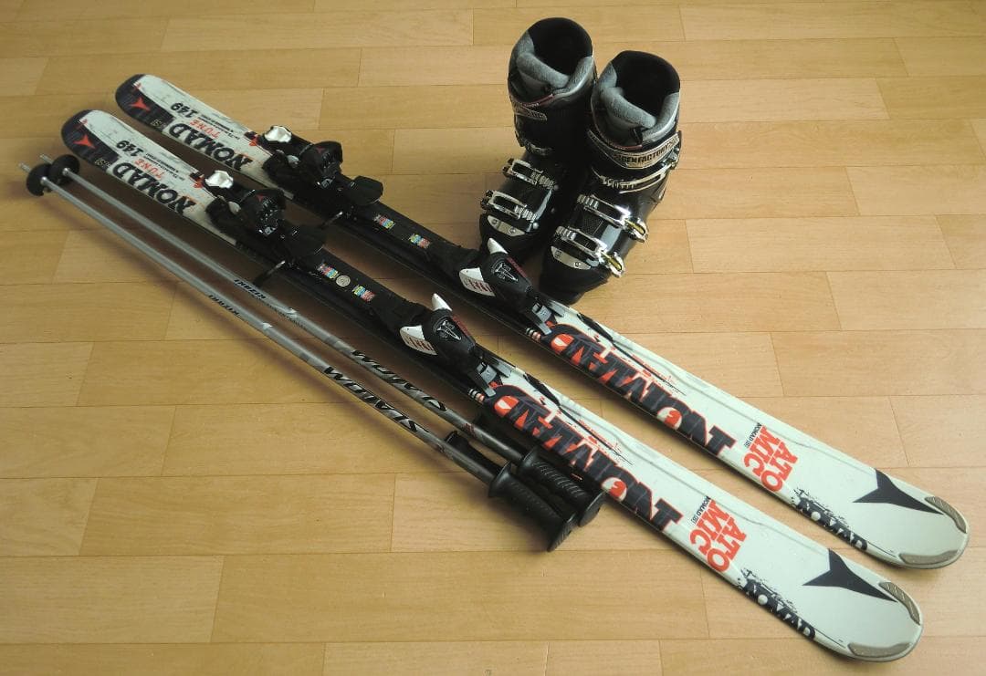 ■■1月限定■送料無料■アトミック■スキーセット■板149靴25.5■メンテ付■