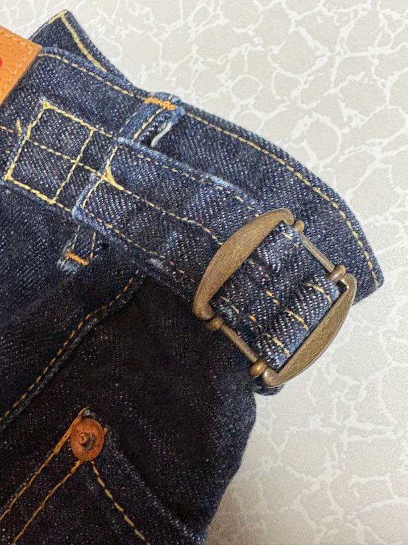 桃太郎ジーンズ ワイドデニムパンツ